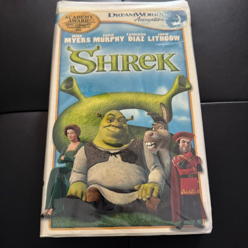 Shrek 2002 VHS